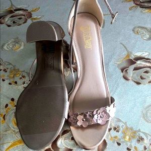 Rose gold heels